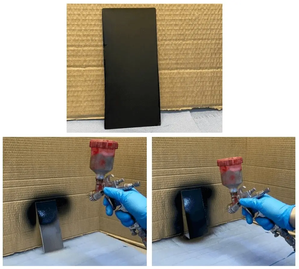 ПУ эмаль чёрного цвета